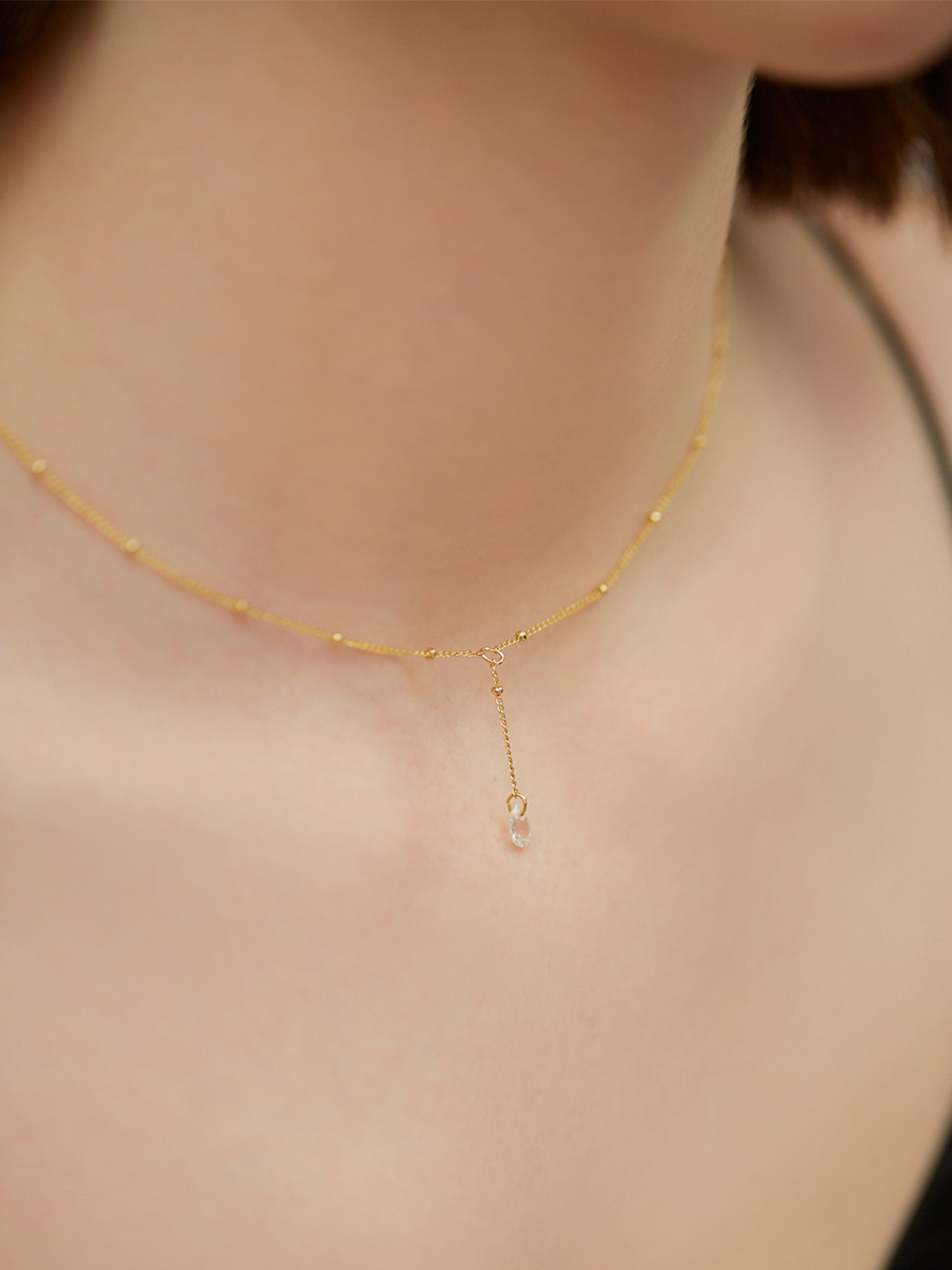 y cubic necklace