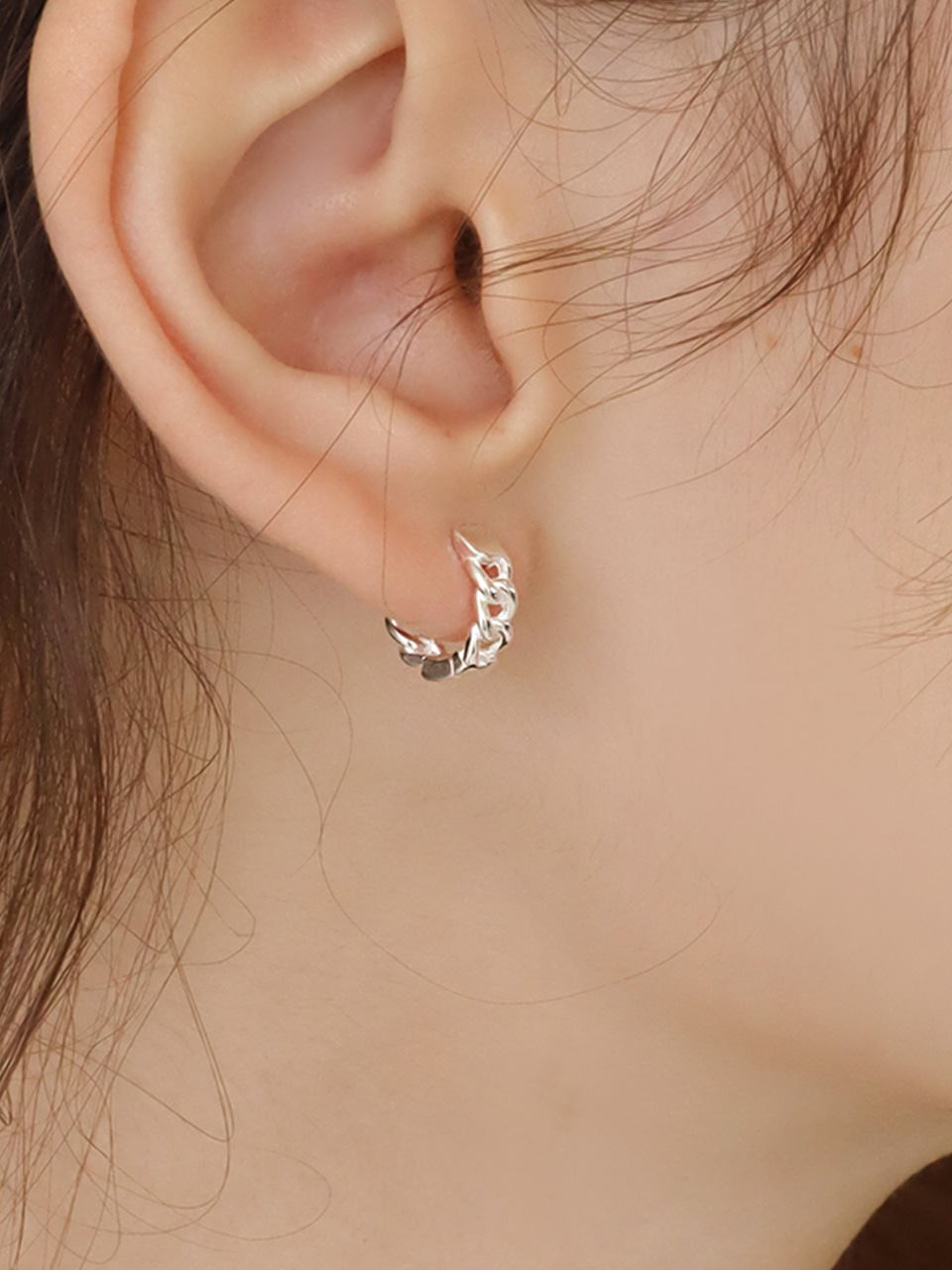 mini chain earring
