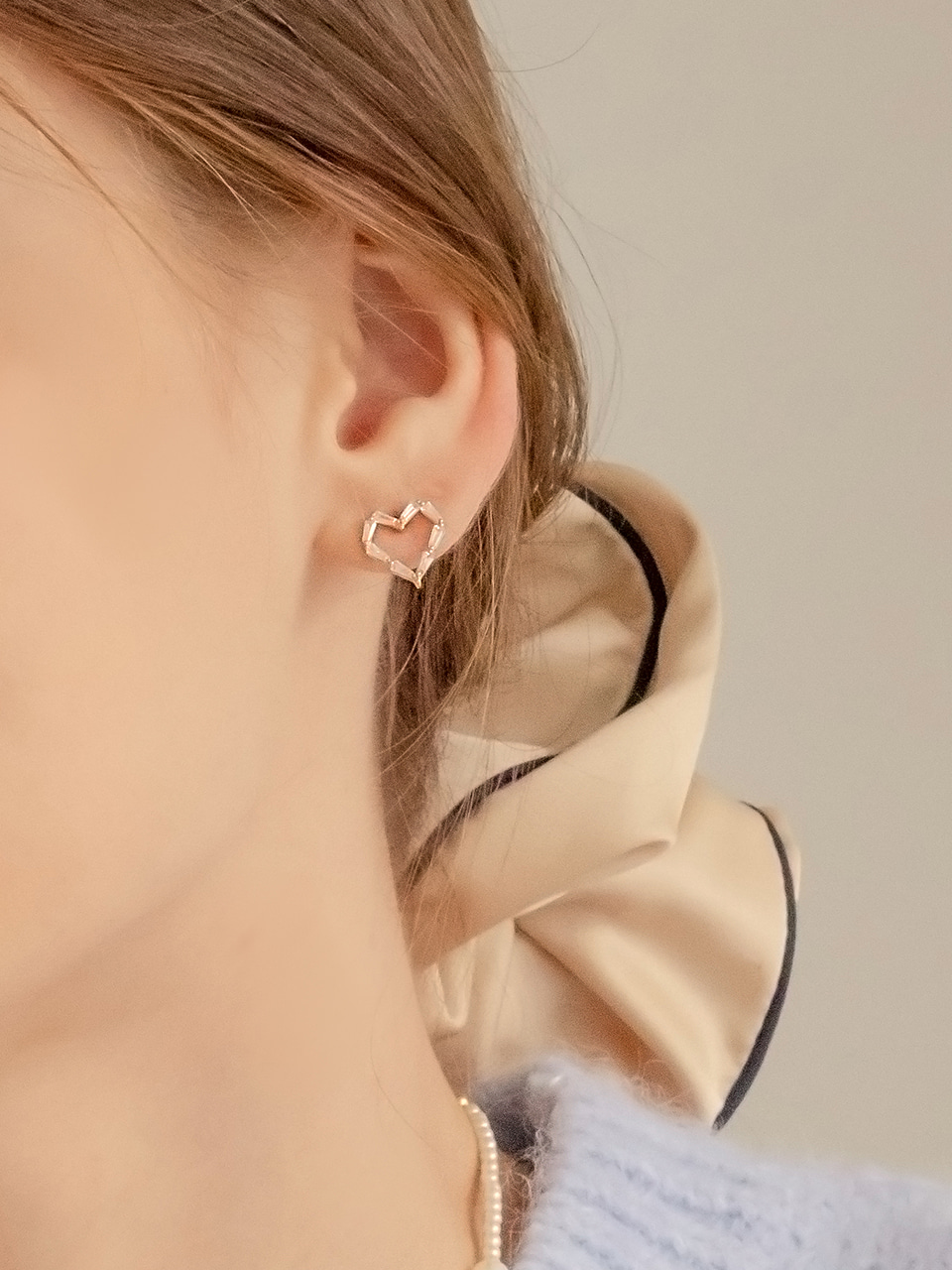 [레드벨벳 조이 착용] twinkle heart earring
