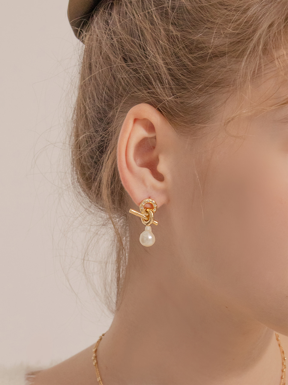 [마마무 솔라 착용] claire pearl earring