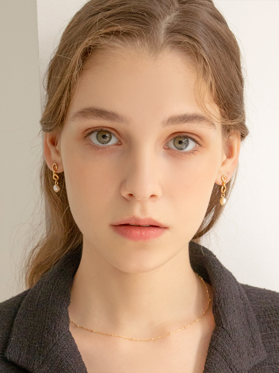[트와이스 지효 착용] adela pearl earring