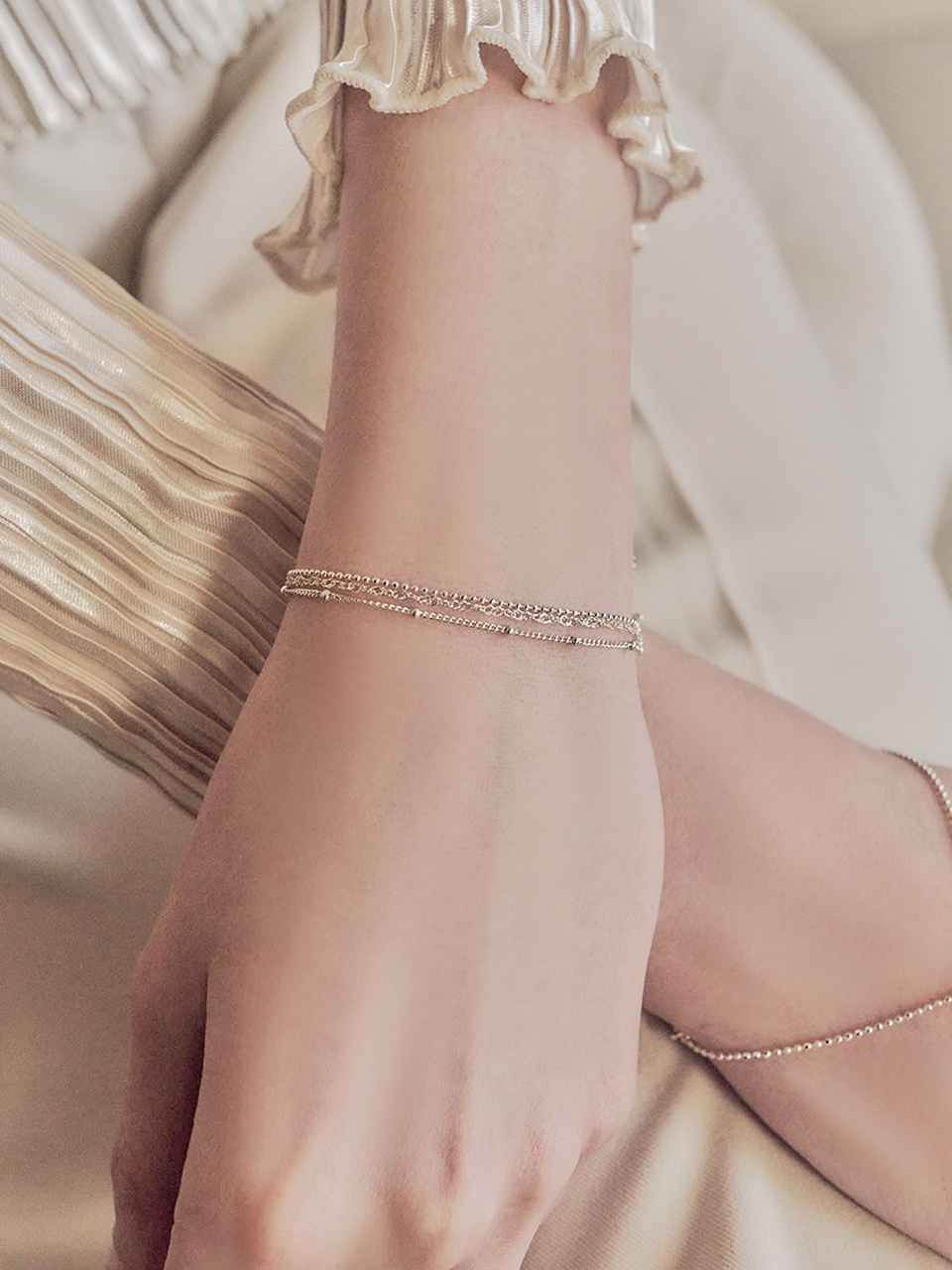 etoile layered bracelet