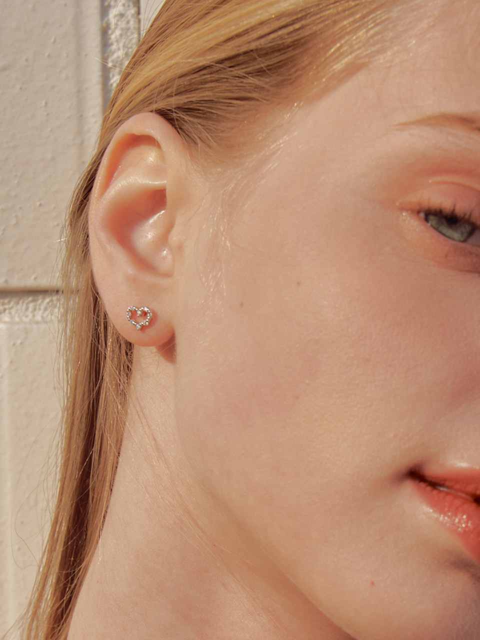 [이달의 소녀 츄 착용] heather cubic earring
