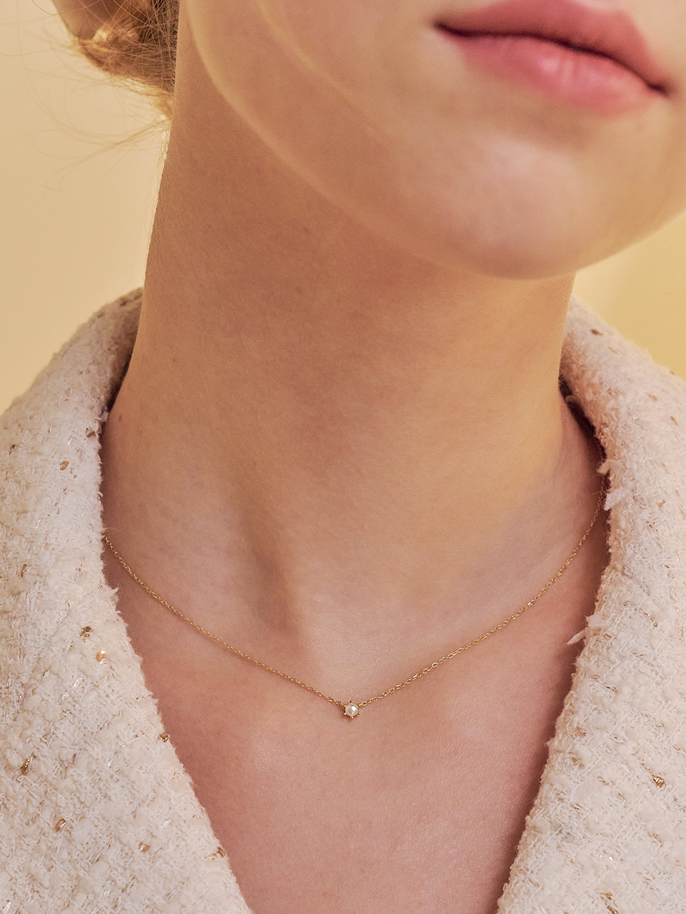 [에스파 카리나 착용] aviva pearl necklace
