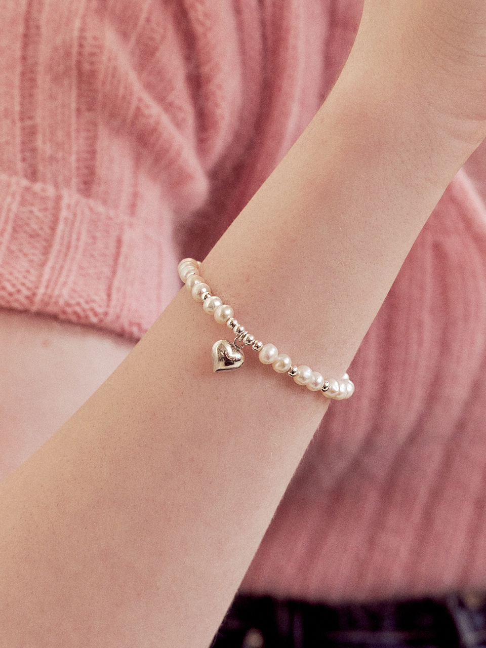 [에이핑크 오하영 착용] glorious pearl bracelet