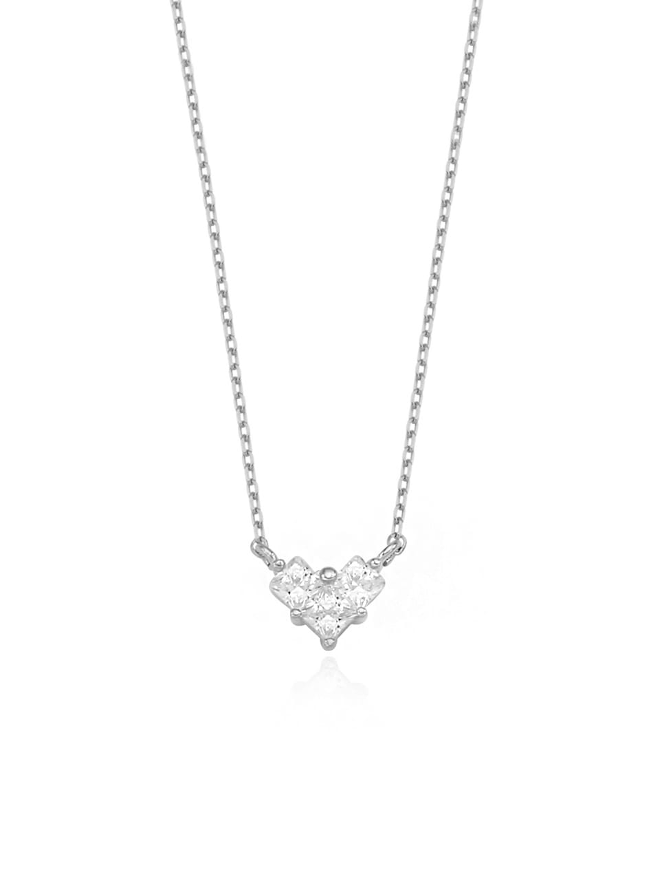 [셀럽 착용] sparkling love necklace
