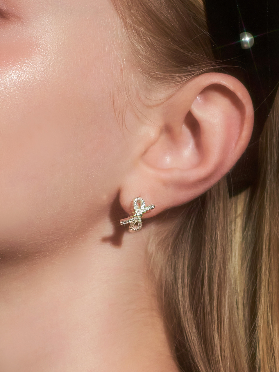 [셀럽 착용] vivian knot earring